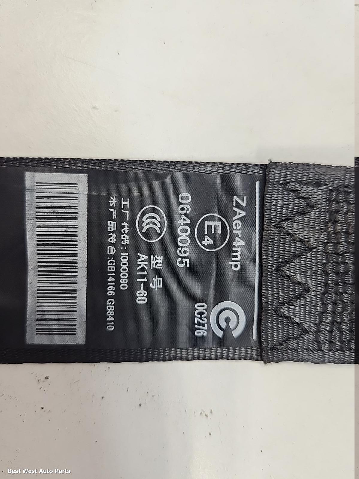 2022 FORD RANGER Seatbelt/Stalk