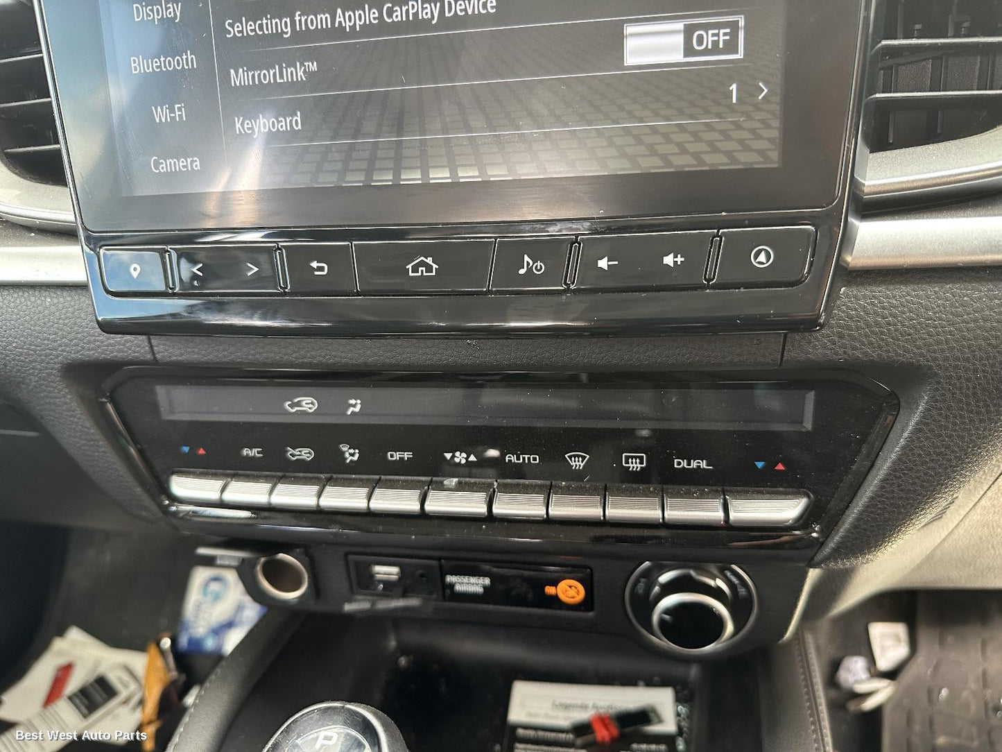 2023 MAZDA BT50 Heater/Ac Controls