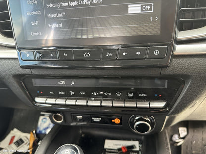 2023 MAZDA BT50 Heater/Ac Controls