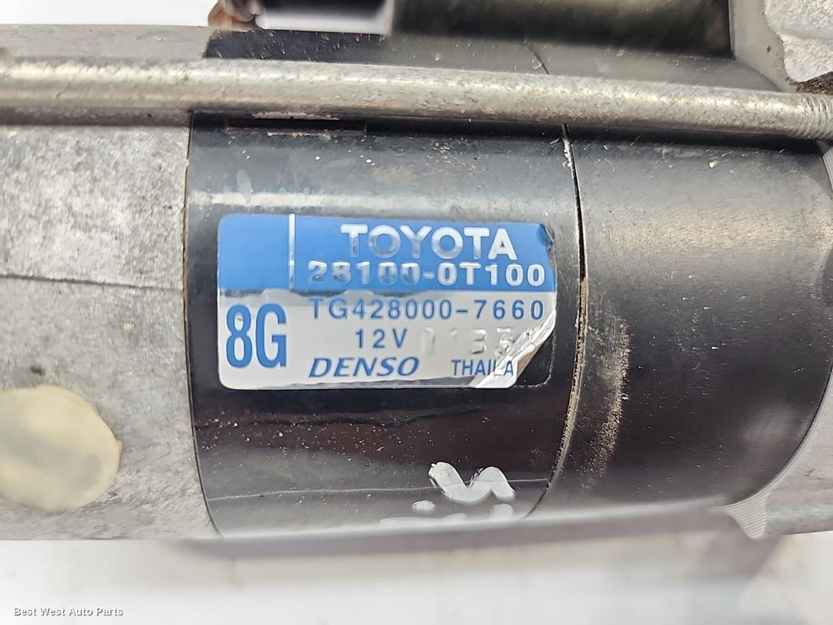 2017 TOYOTA COROLLA Starter
