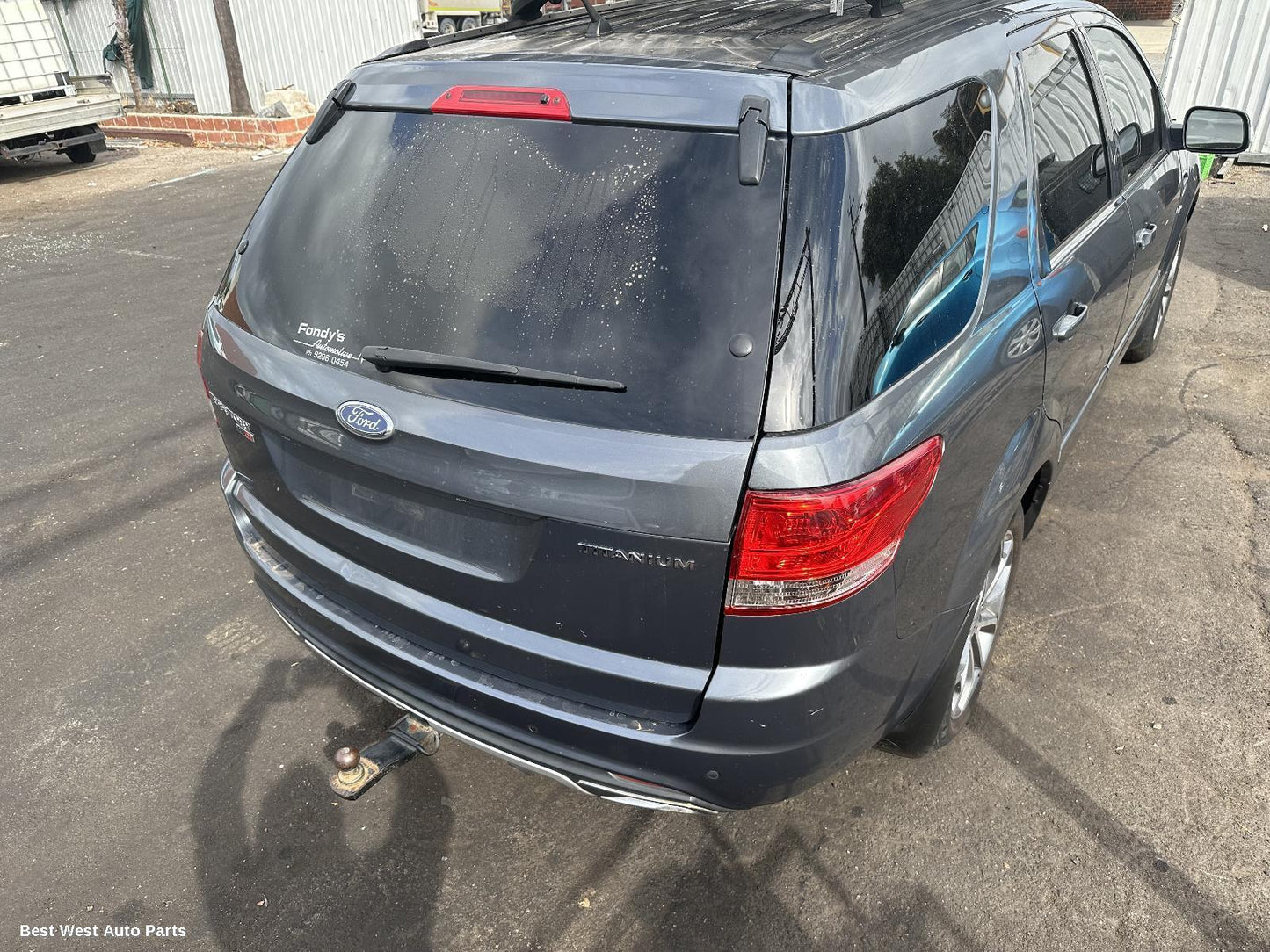 2013 FORD TERRITORY Rear Bumper