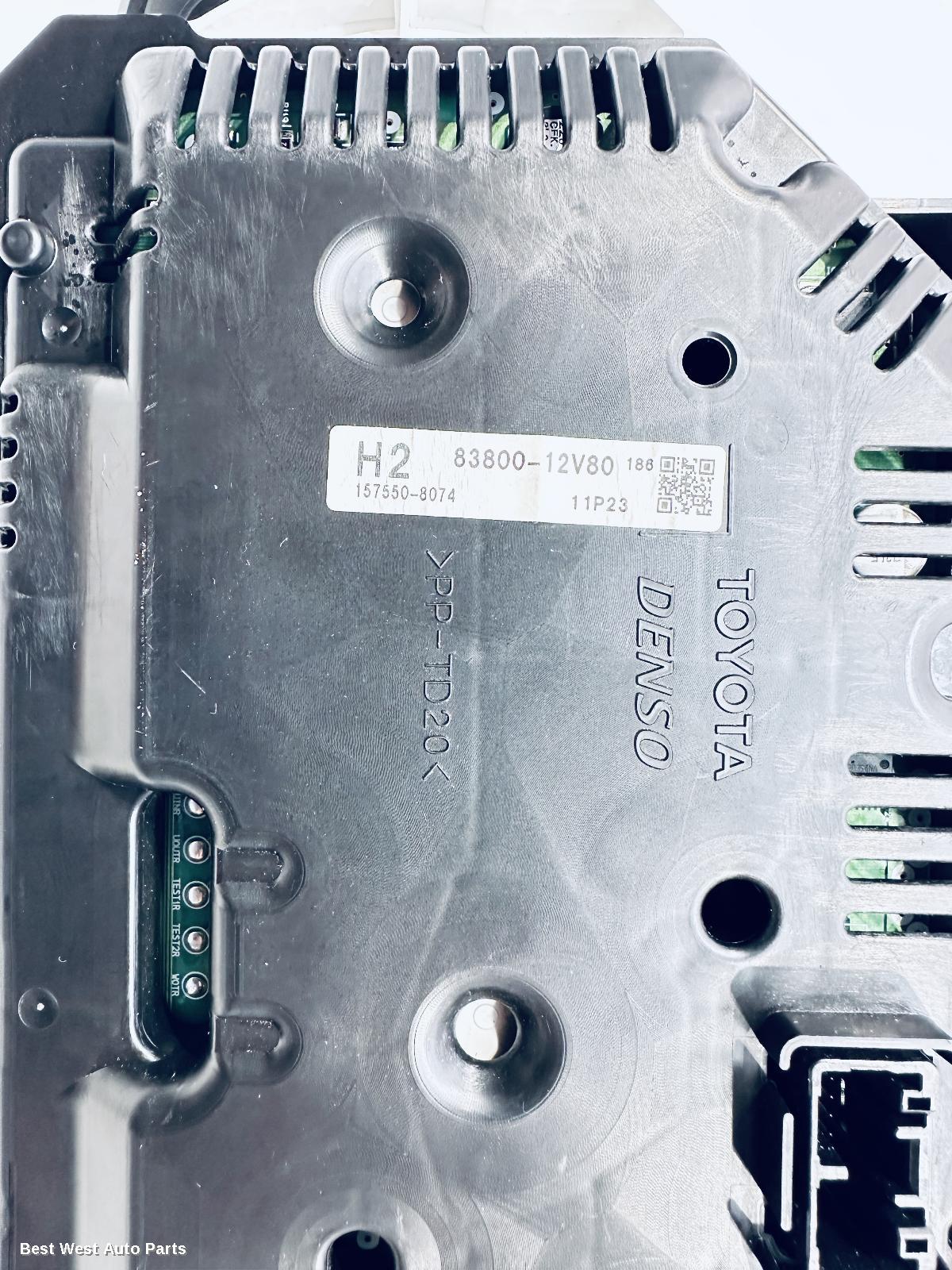 2013 TOYOTA COROLLA Instrument Cluster