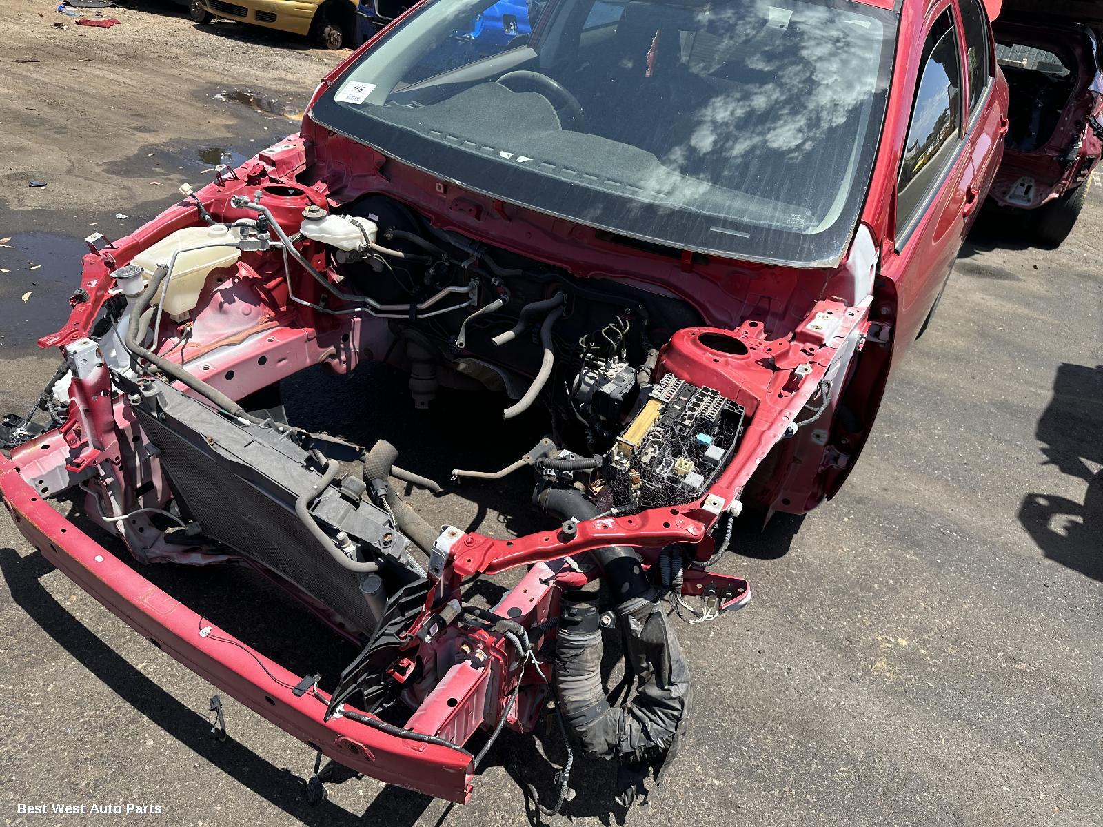 2012 TOYOTA COROLLA Right Rear Door Window