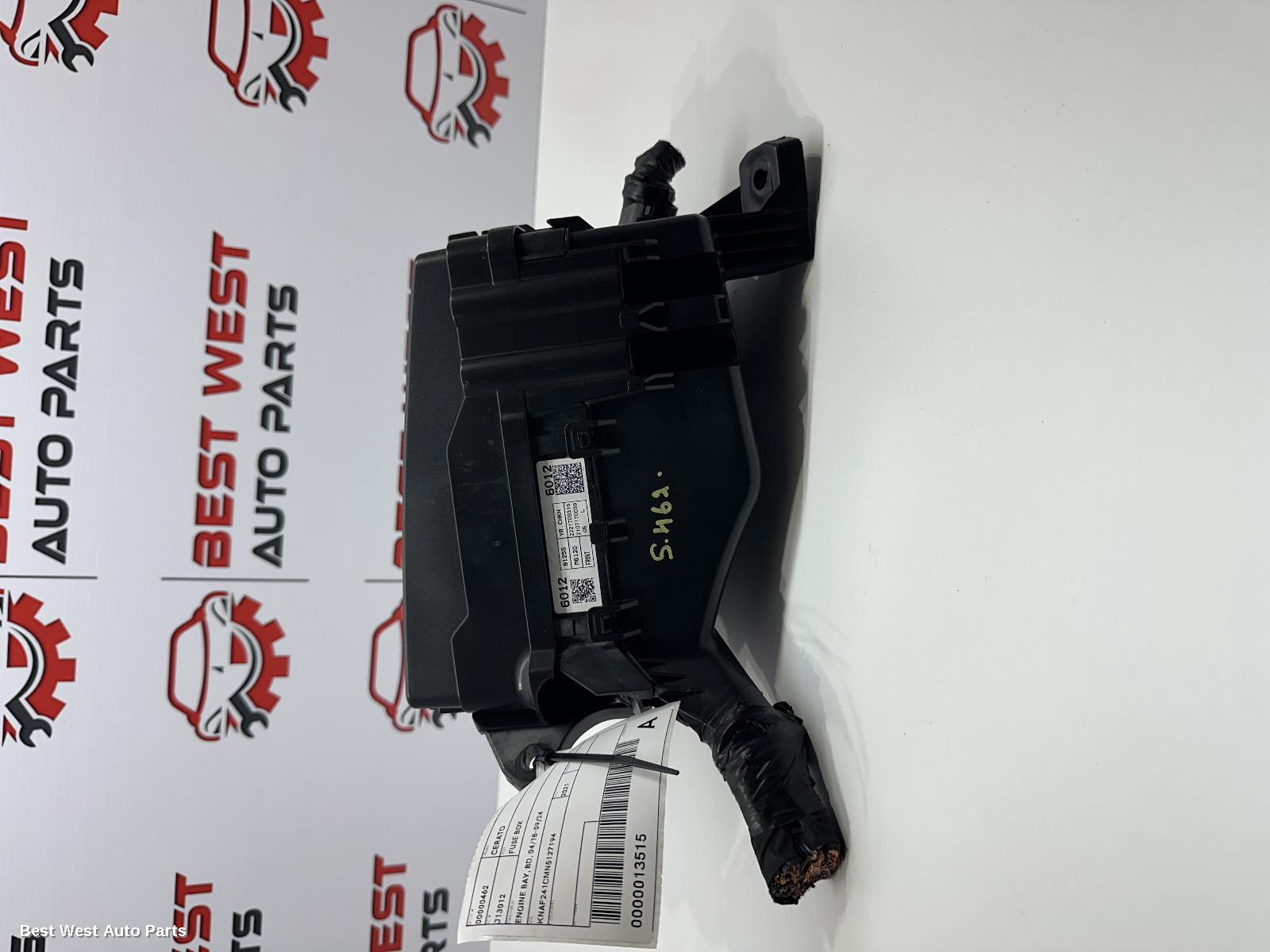 2021 KIA CERATO Fuse Box