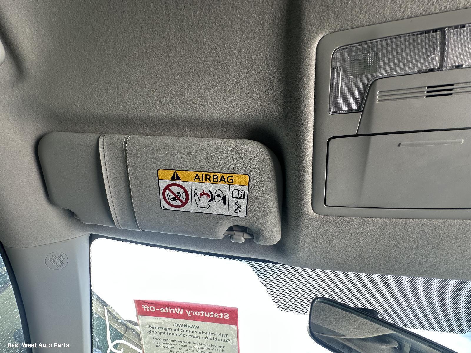 2017 TOYOTA COROLLA Sunvisor