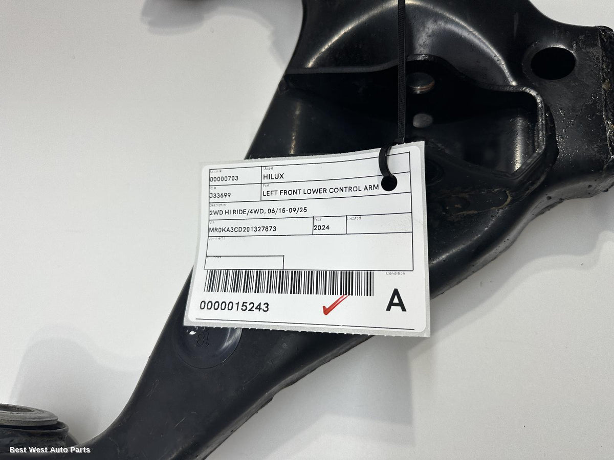2024 TOYOTA HILUX Left Front Lower Control Arm