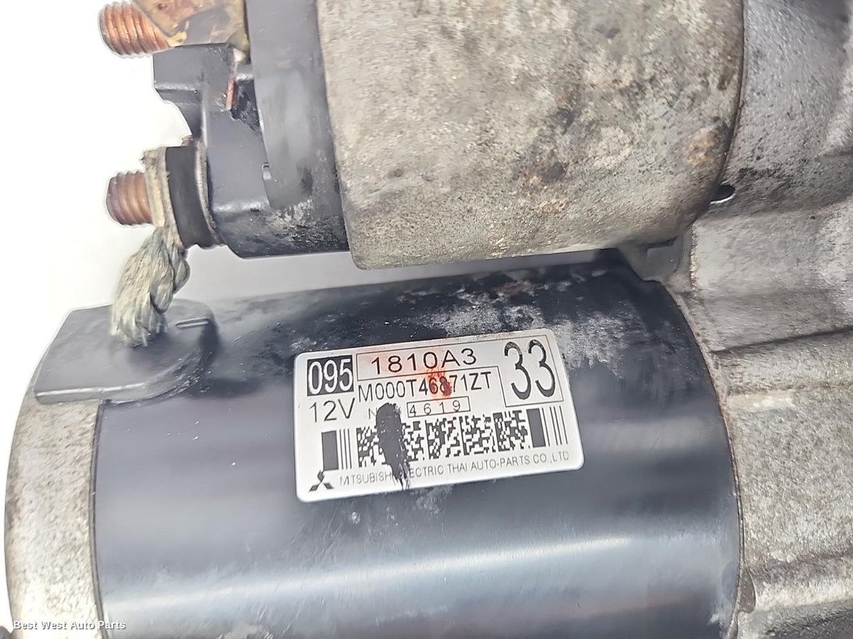 2014 MITSUBISHI MIRAGE Starter