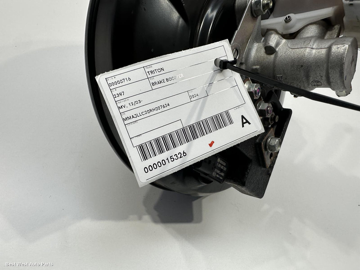 2024 MITSUBISHI TRITON Brake Booster