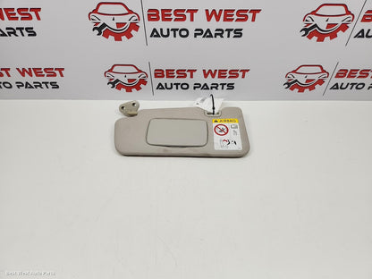 2018 SUBARU XV Sunvisor
