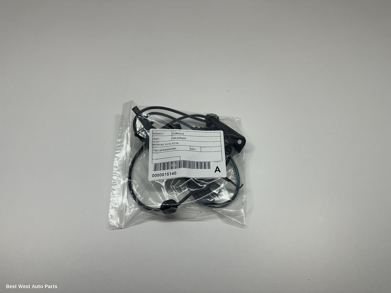 2022 TOYOTA COROLLA Abs Sensor
