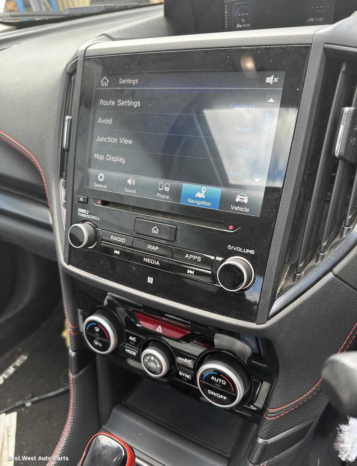 2023 SUBARU FORESTER Radio/Cd/Dvd/Sat/Tv