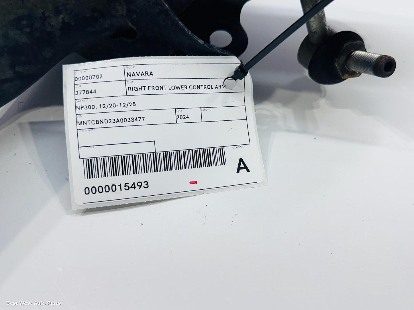 2024 NISSAN NAVARA Right Front Lower Control Arm