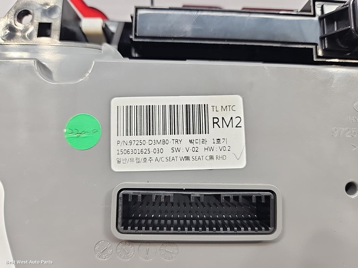 2015 HYUNDAI TUCSON Heater/Ac Controls