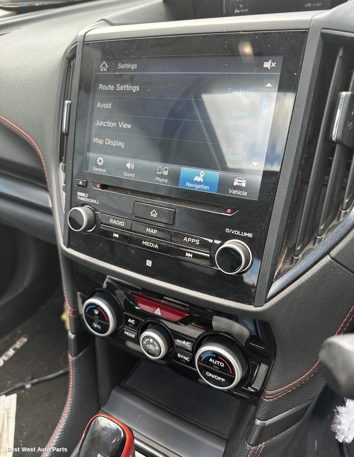 2023 SUBARU FORESTER Heater/Ac Controls