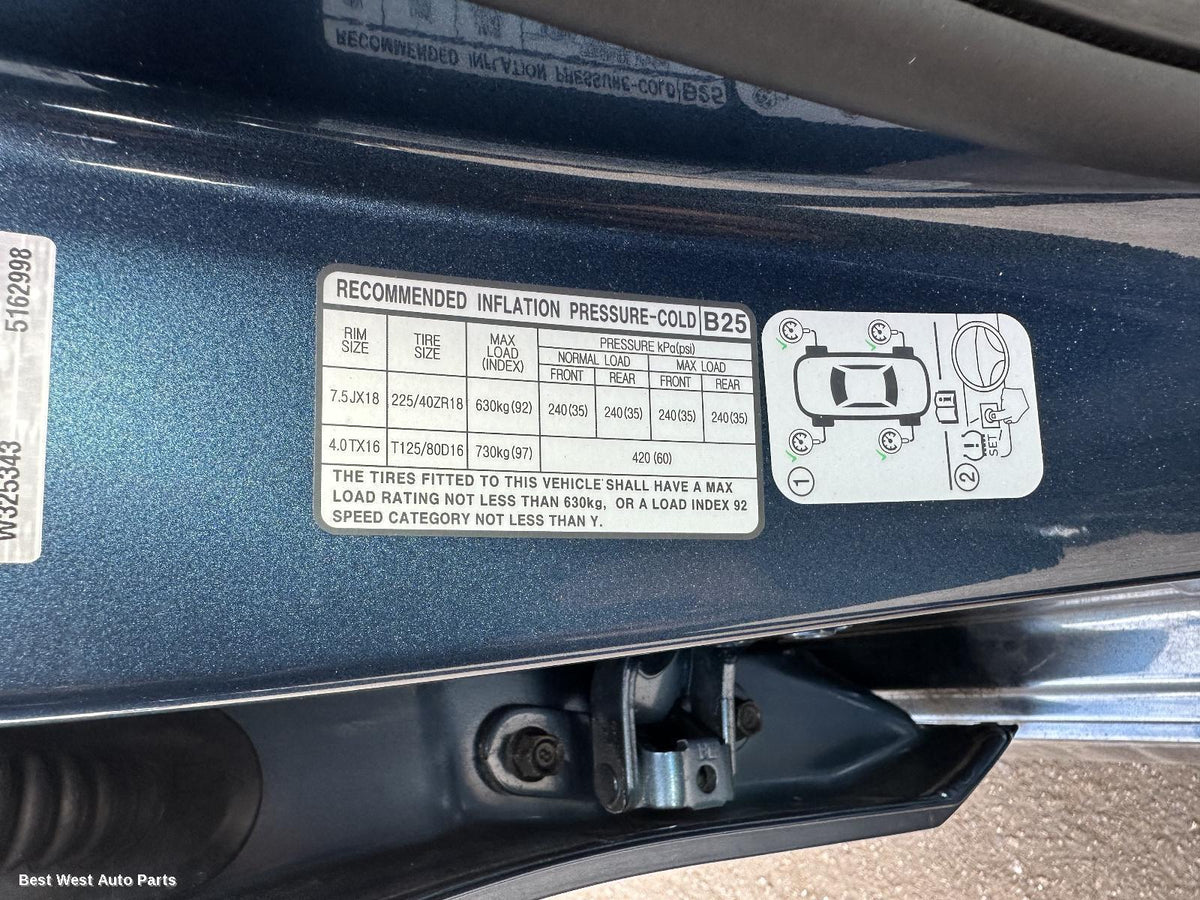 2023 KIA CERATO Left Rear Wnd Reg/Motor