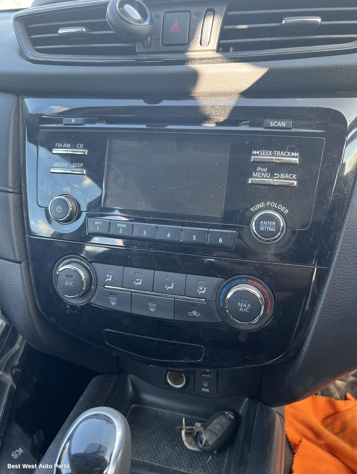 2020 NISSAN XTRAIL Heater/Ac Controls