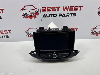 2017 HOLDEN TRAX Radio/Cd/Dvd/Sat/Tv