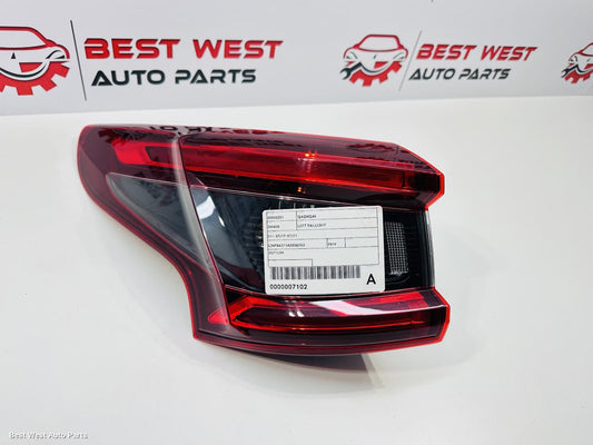 2019 NISSAN QASHQAI Left Taillight