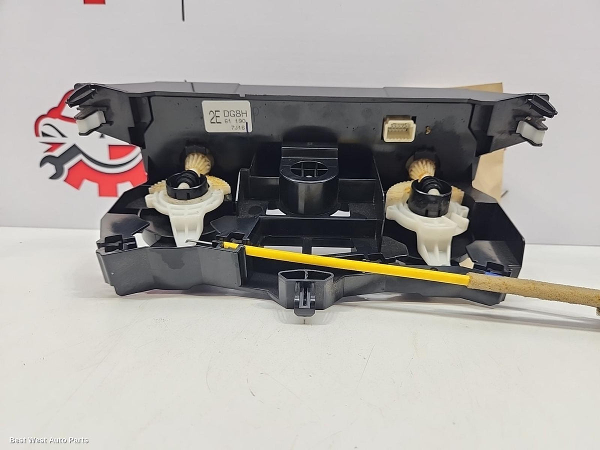 2018 MAZDA 2 Heater/Ac Controls