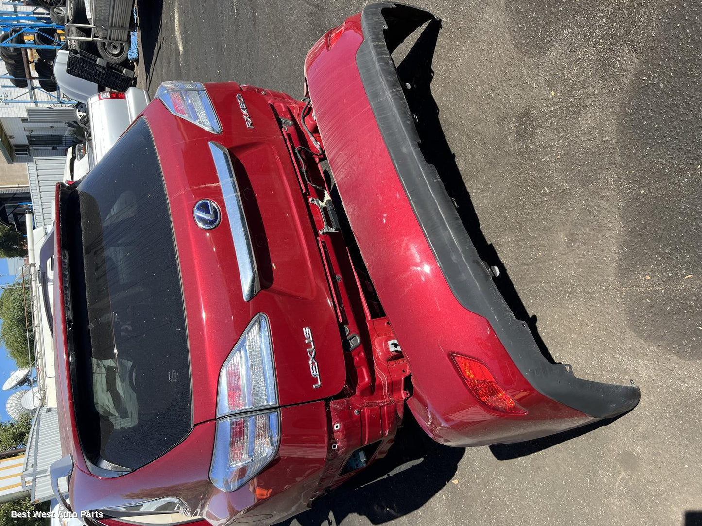 2010 LEXUS RX SERIES Rear Bumper