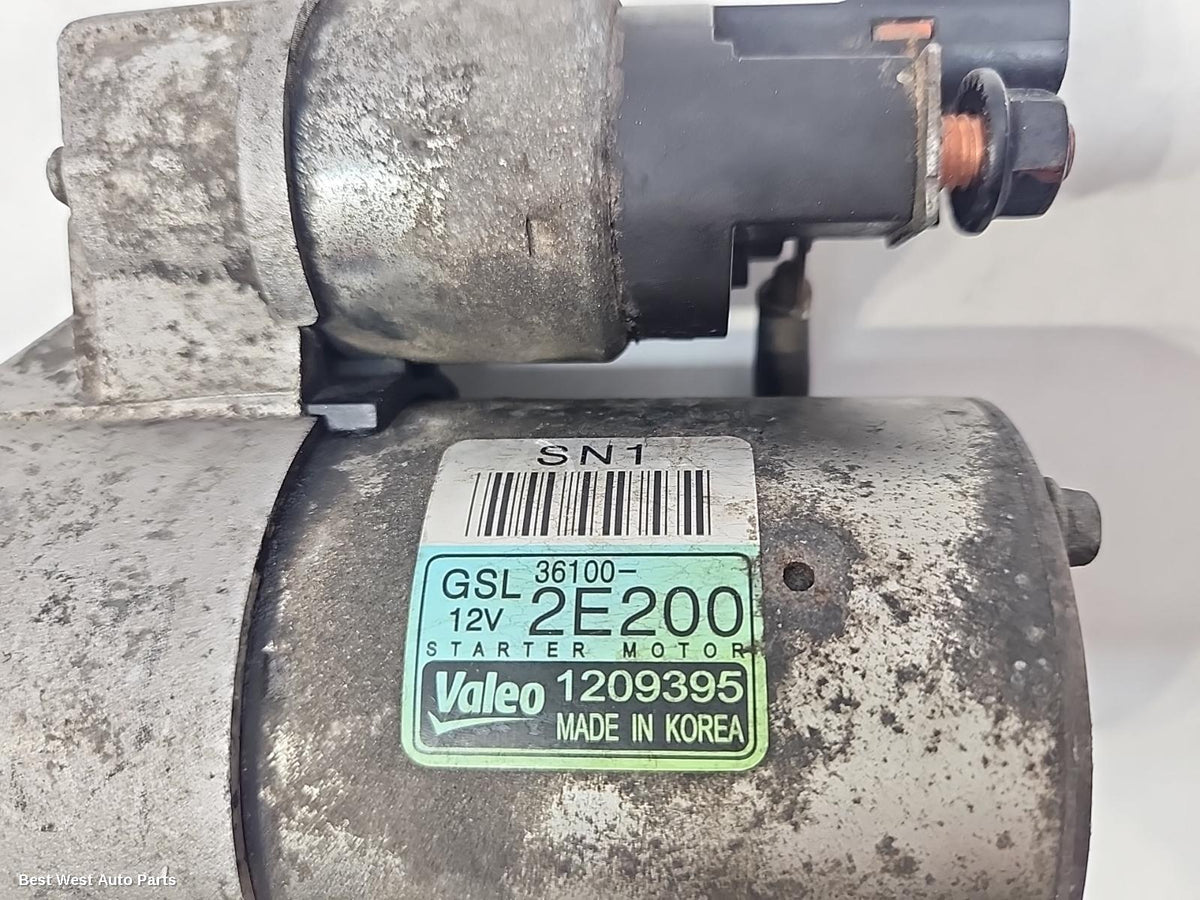 2016 HYUNDAI ELANTRA Starter