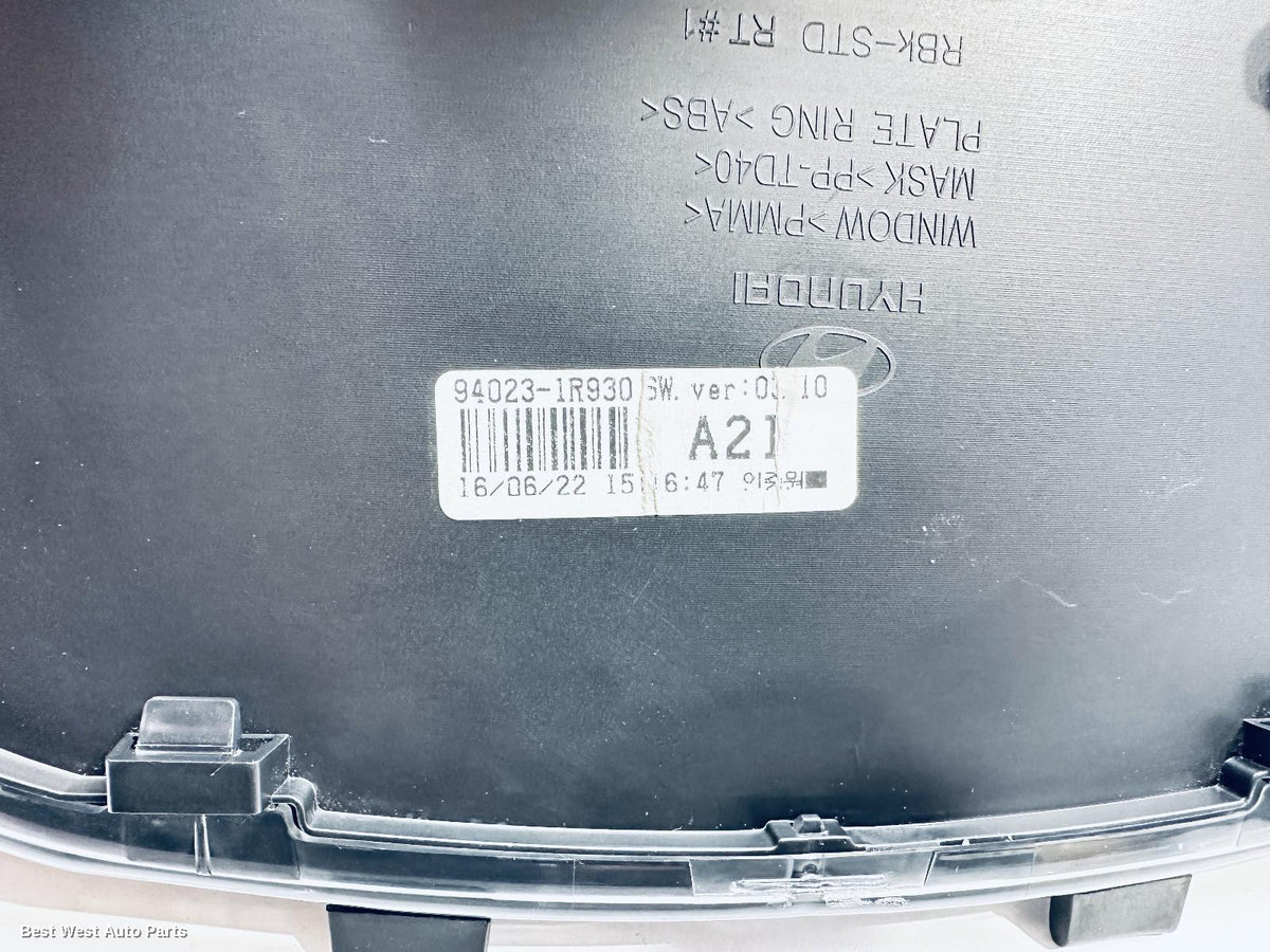 2016 HYUNDAI ACCENT Instrument Cluster