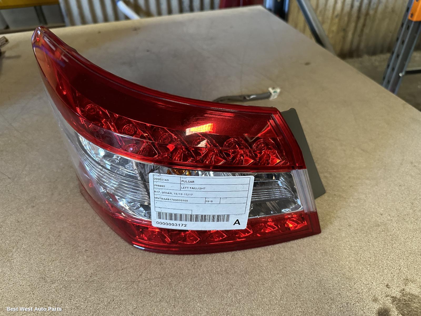 2015 NISSAN PULSAR Left Taillight