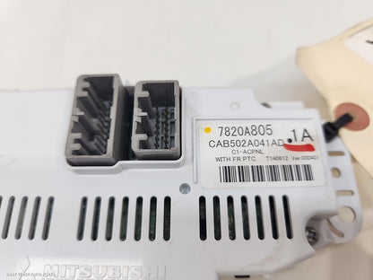 2014 MITSUBISHI ASX Heater/Ac Controls