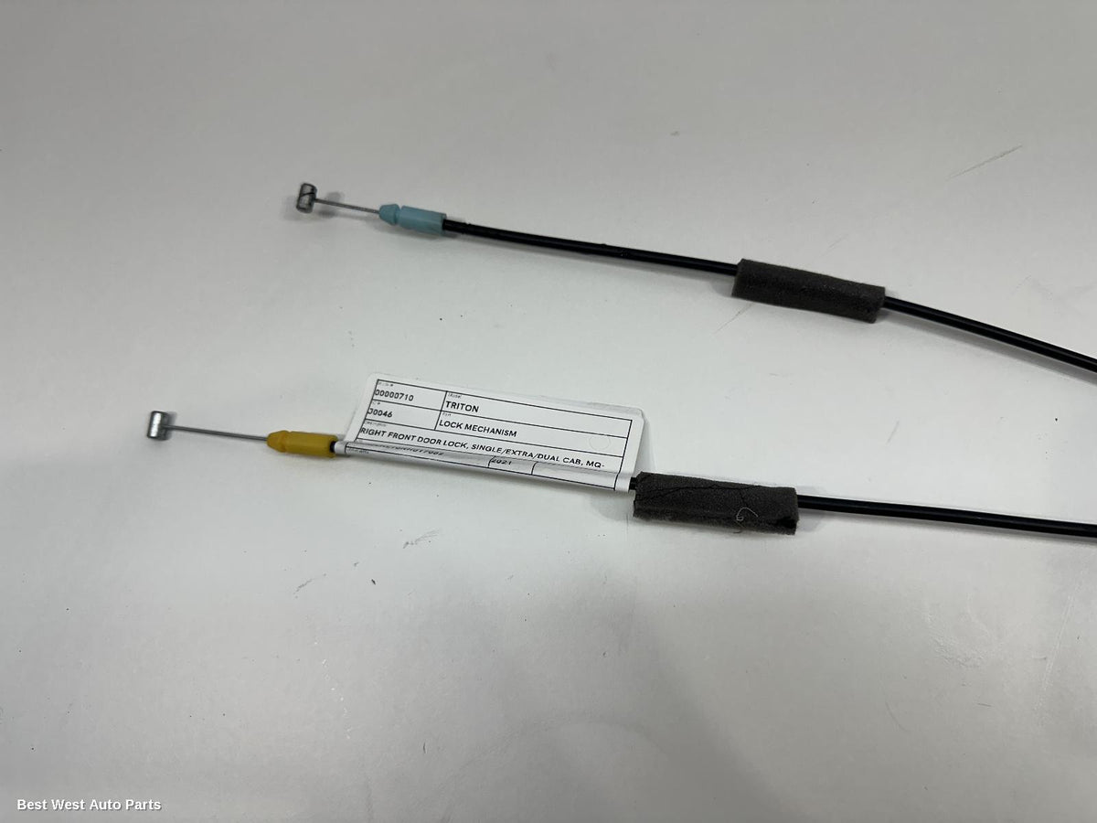 2021 MITSUBISHI TRITON Door/Boot/Gate Lock