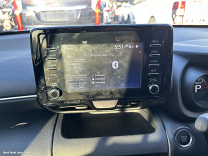 2024 TOYOTA YARIS CROSS Radio/Cd/Dvd/Sat/Tv