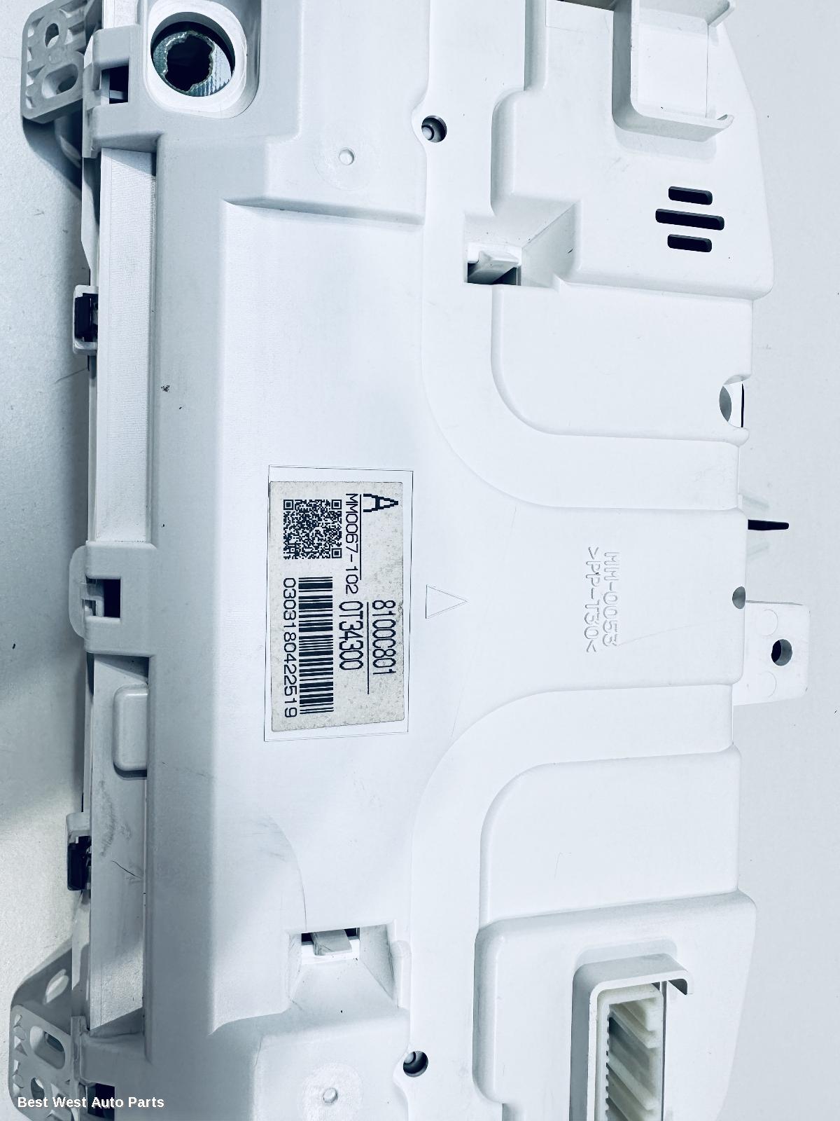 2020 MITSUBISHI ASX Instrument Cluster