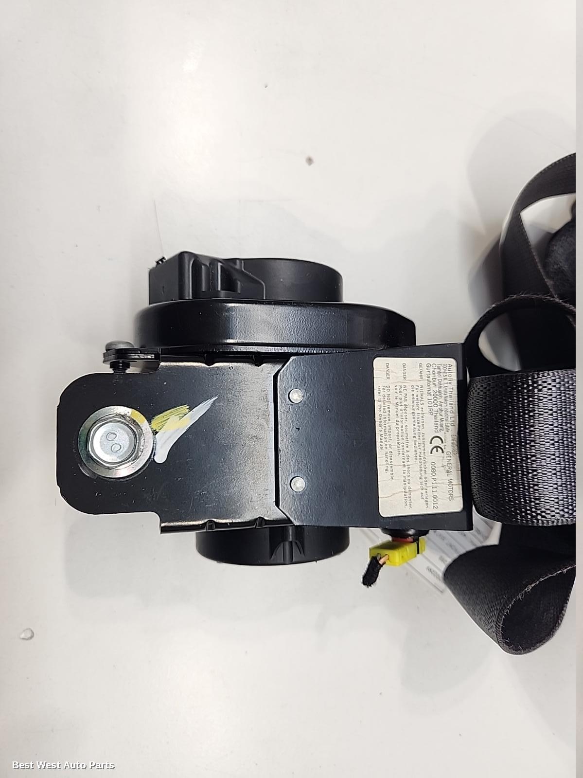 2017 HOLDEN COLORADO Seatbelt/Stalk