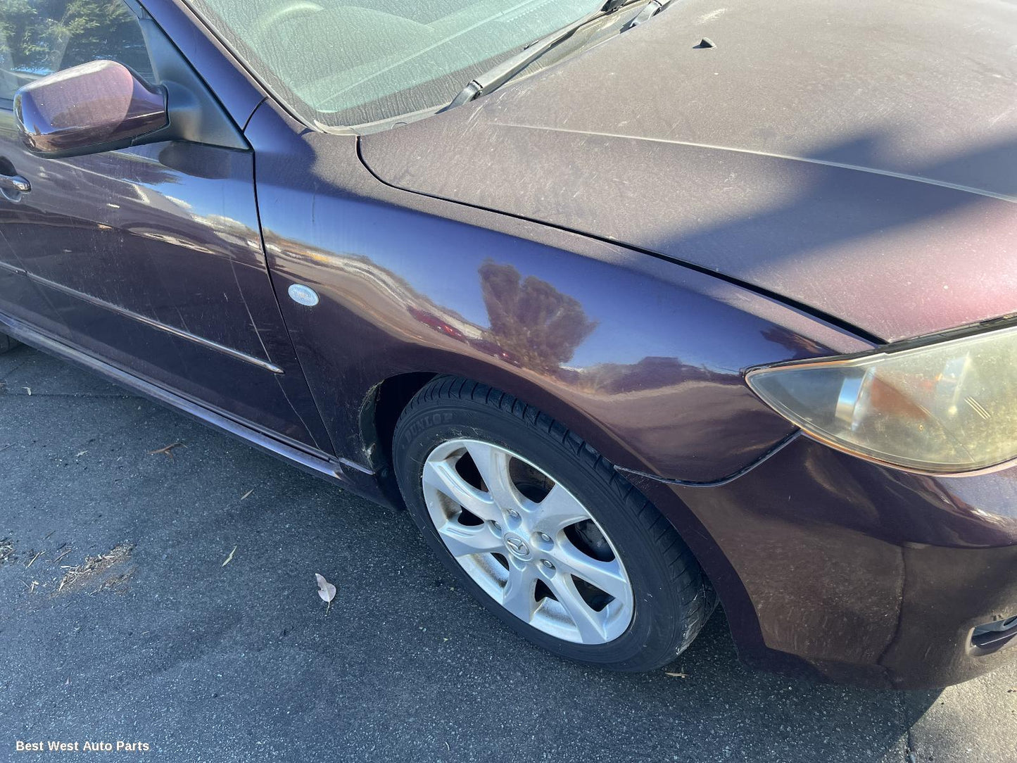 2007 MAZDA 3 Left Door Mirror
