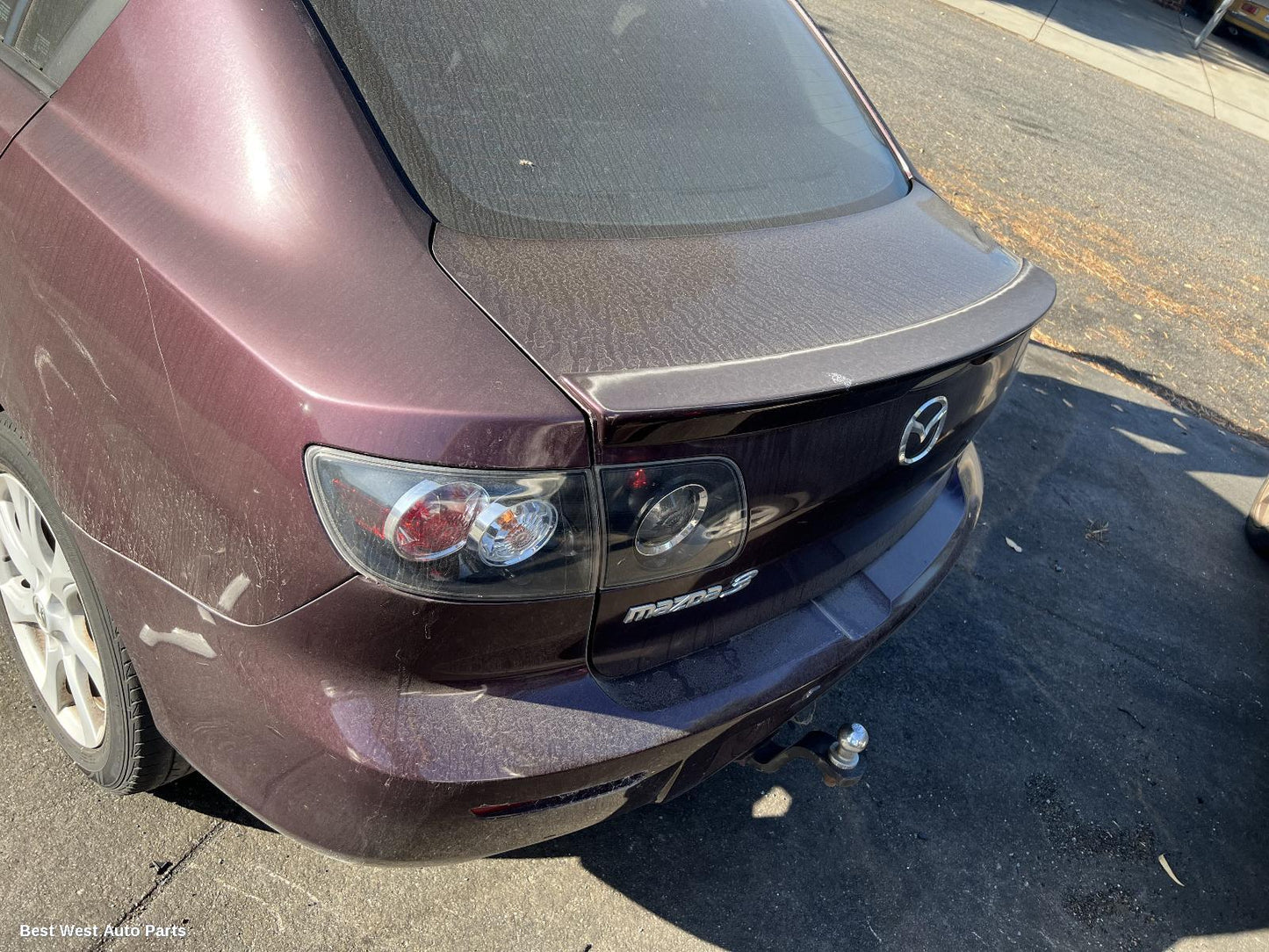2007 MAZDA 3 Left Taillight