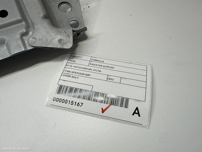 2022 TOYOTA COROLLA Radiator Support