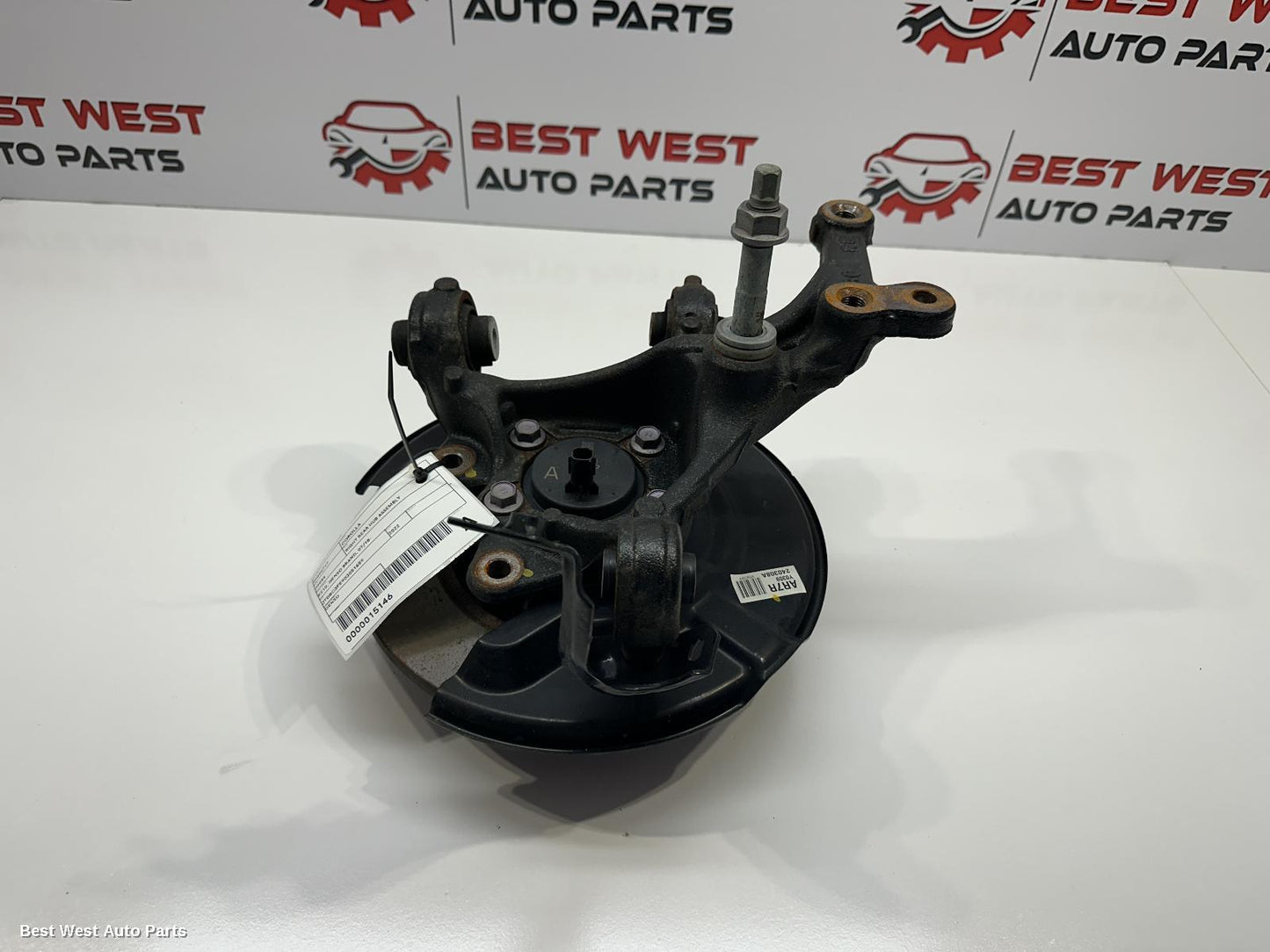 2022 TOYOTA COROLLA Right Rear Hub Assembly