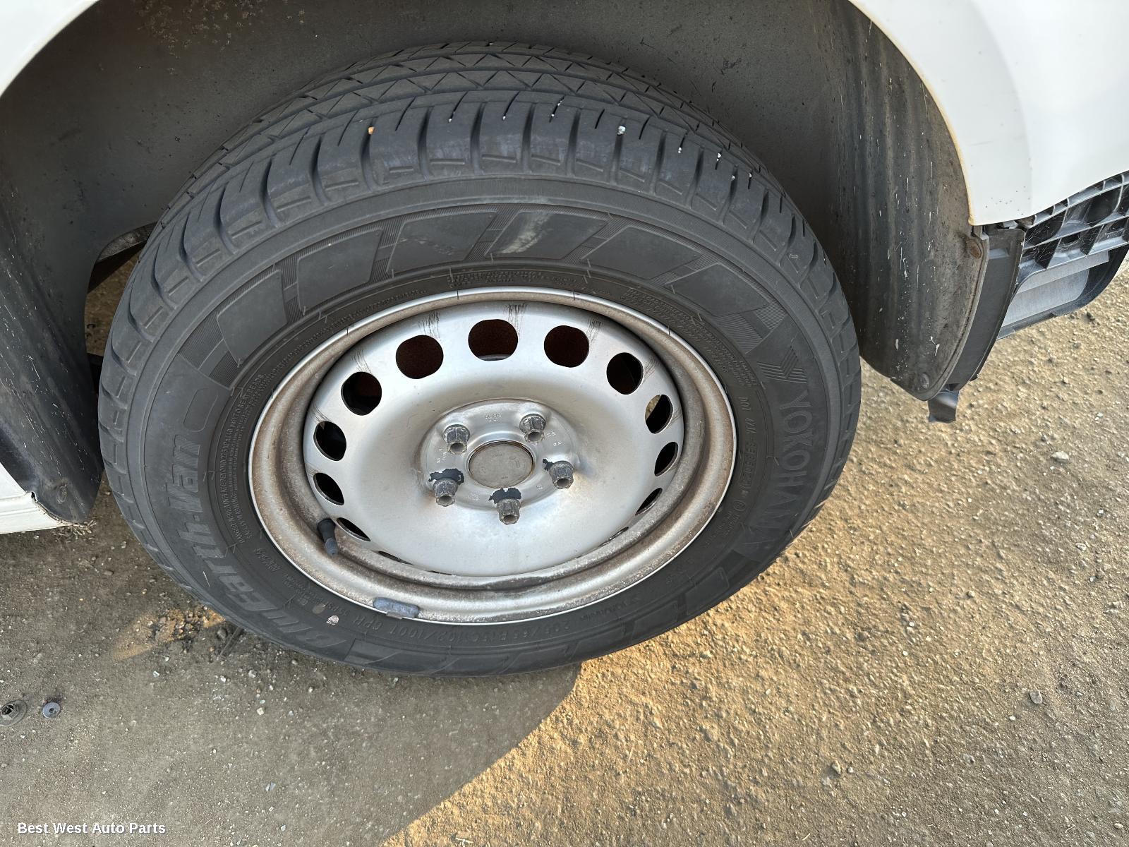 2018 VOLKSWAGEN CADDY Wheel Standard/Steel