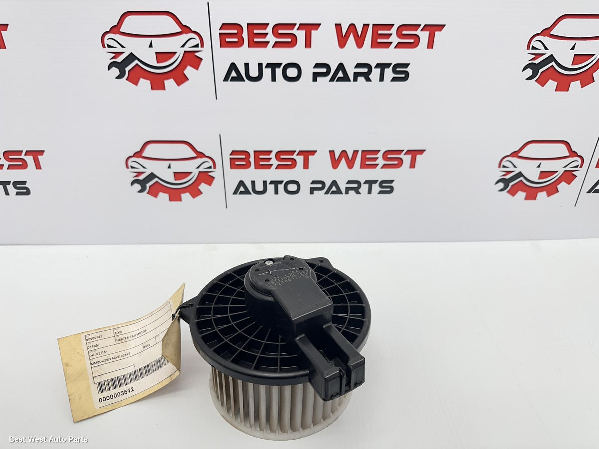 2016 MAZDA CX3 Heater Fan Motor