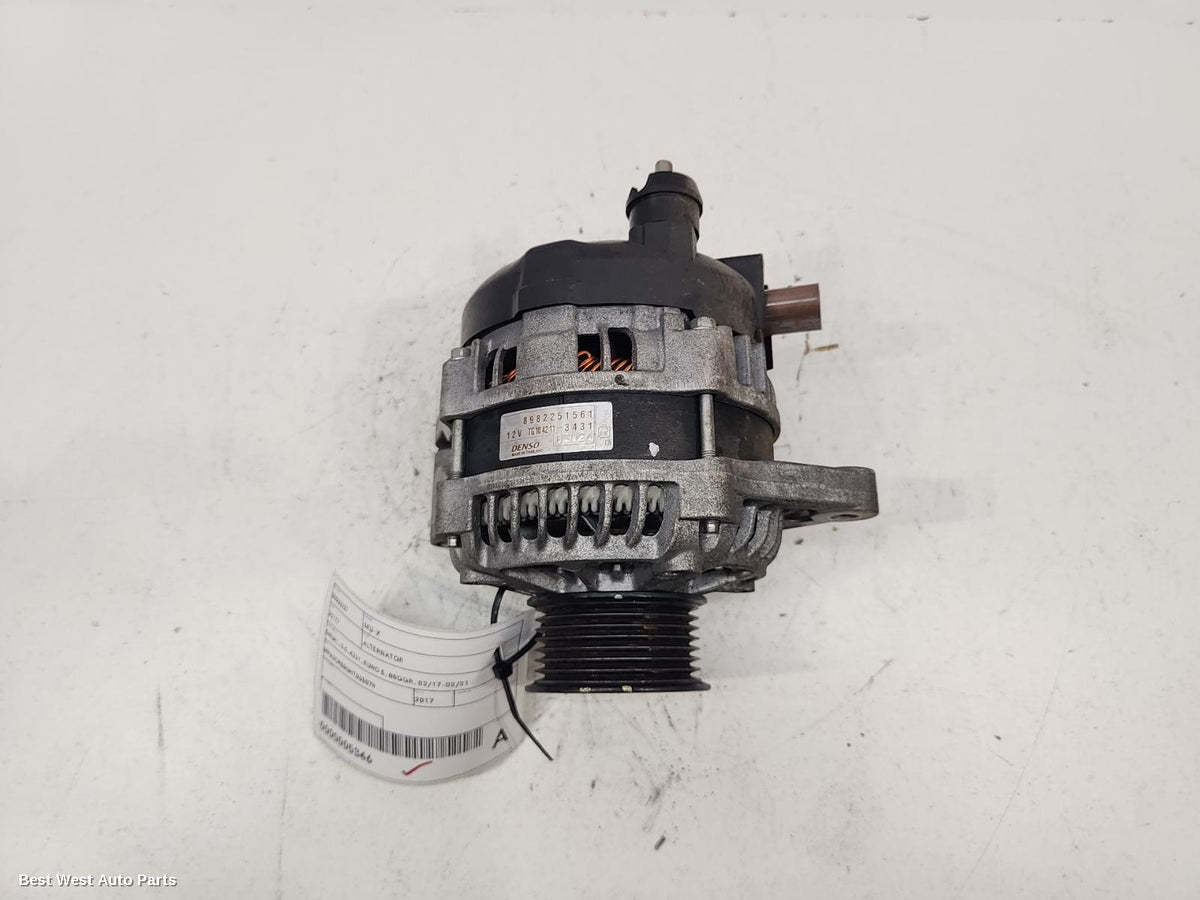2017 ISUZU MU-X Alternator