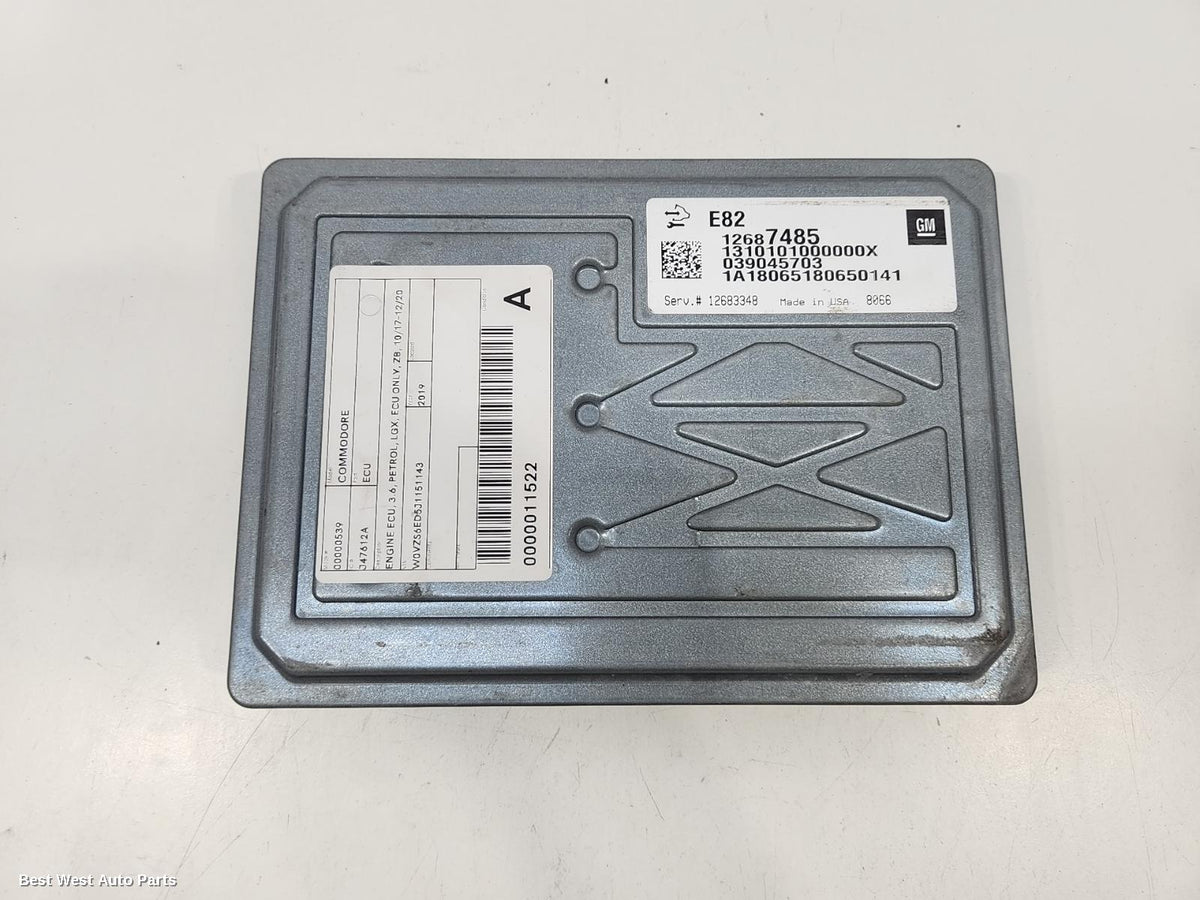 2019 HOLDEN COMMODORE Ecu