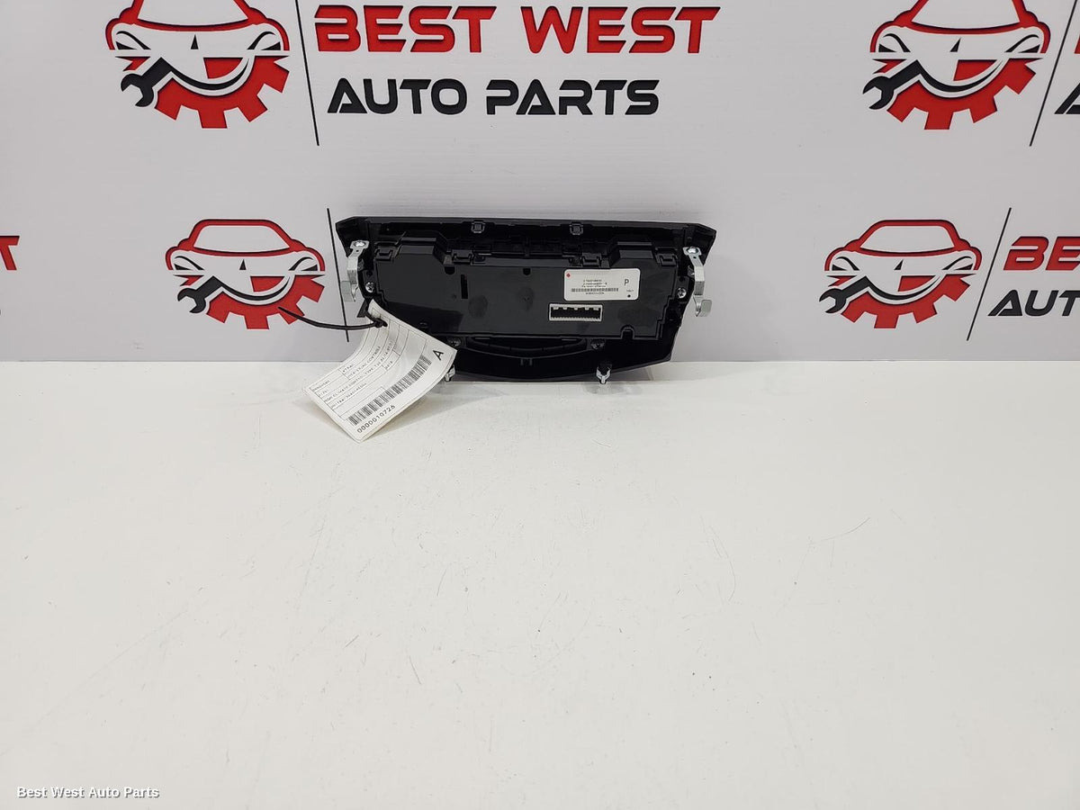 2018 NISSAN XTRAIL Heater/Ac Controls