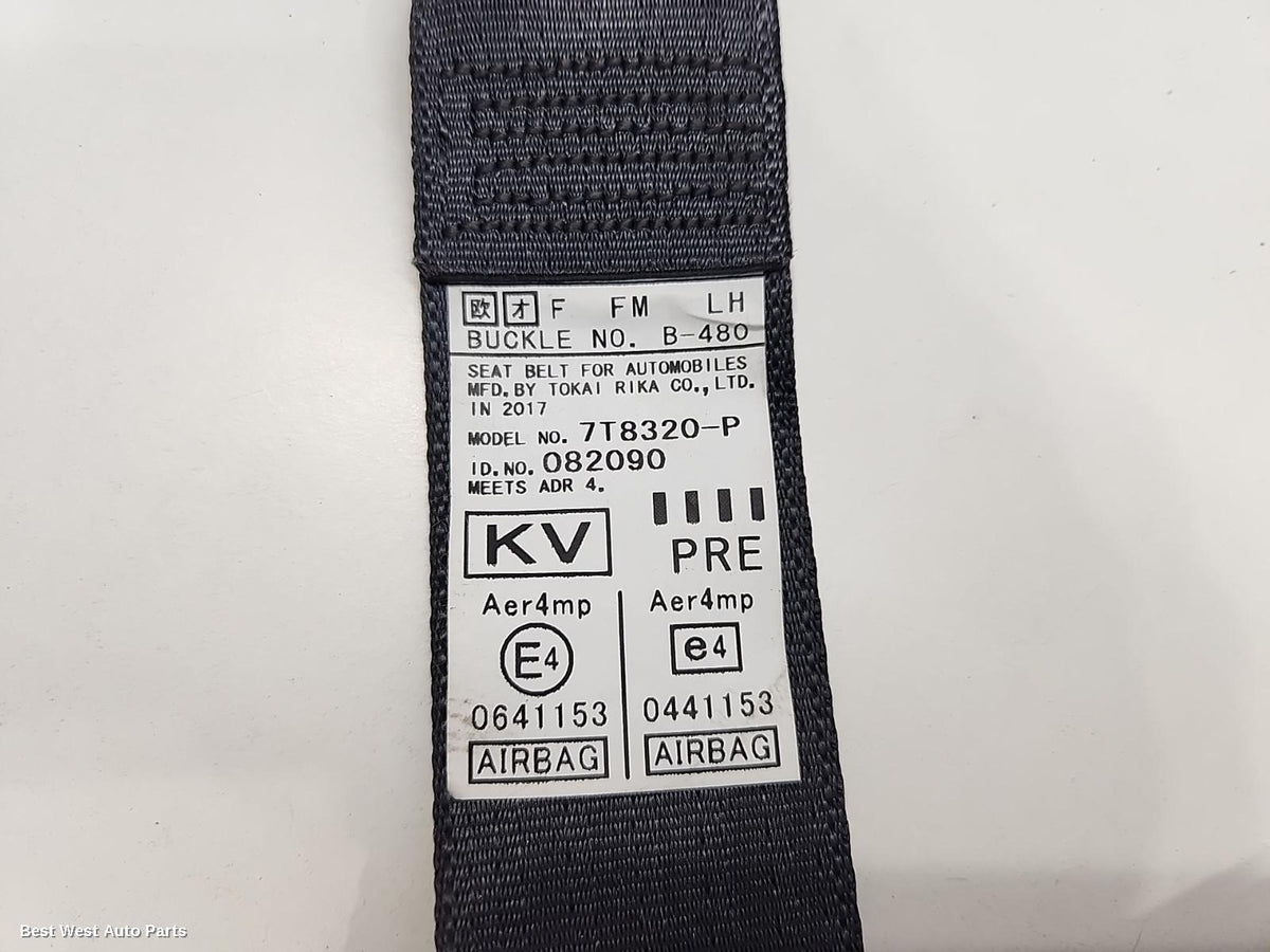 2017 SUBARU FORESTER Seatbelt/Stalk
