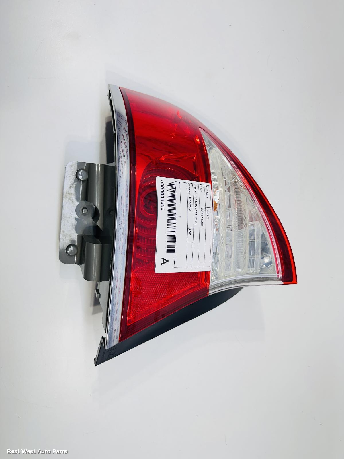 2008 SUBARU LIBERTY Left Taillight
