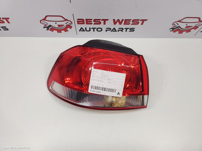 2010 VOLKSWAGEN GOLF Left Taillight