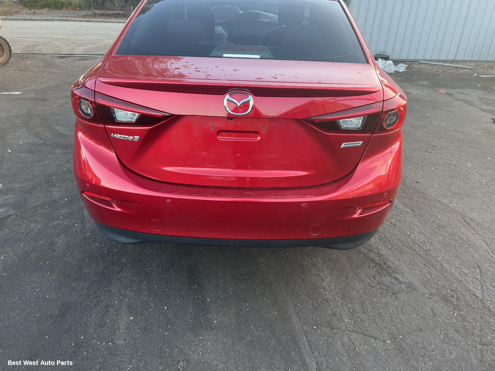 2016 MAZDA 3 Rear Bumper