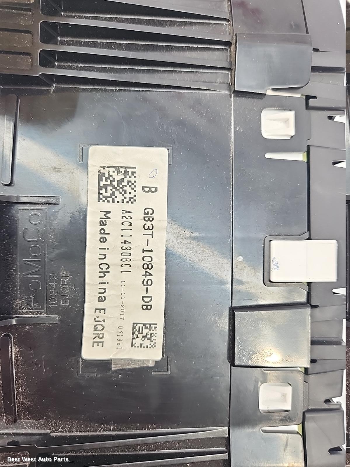 2018 FORD RANGER Instrument Cluster