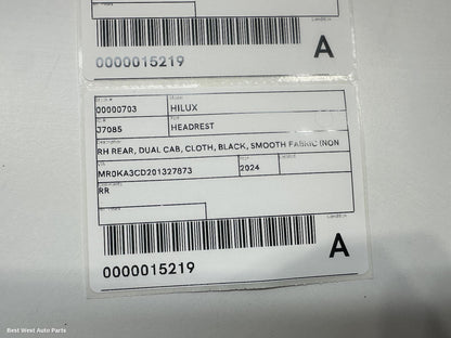 2024 TOYOTA HILUX Headrest