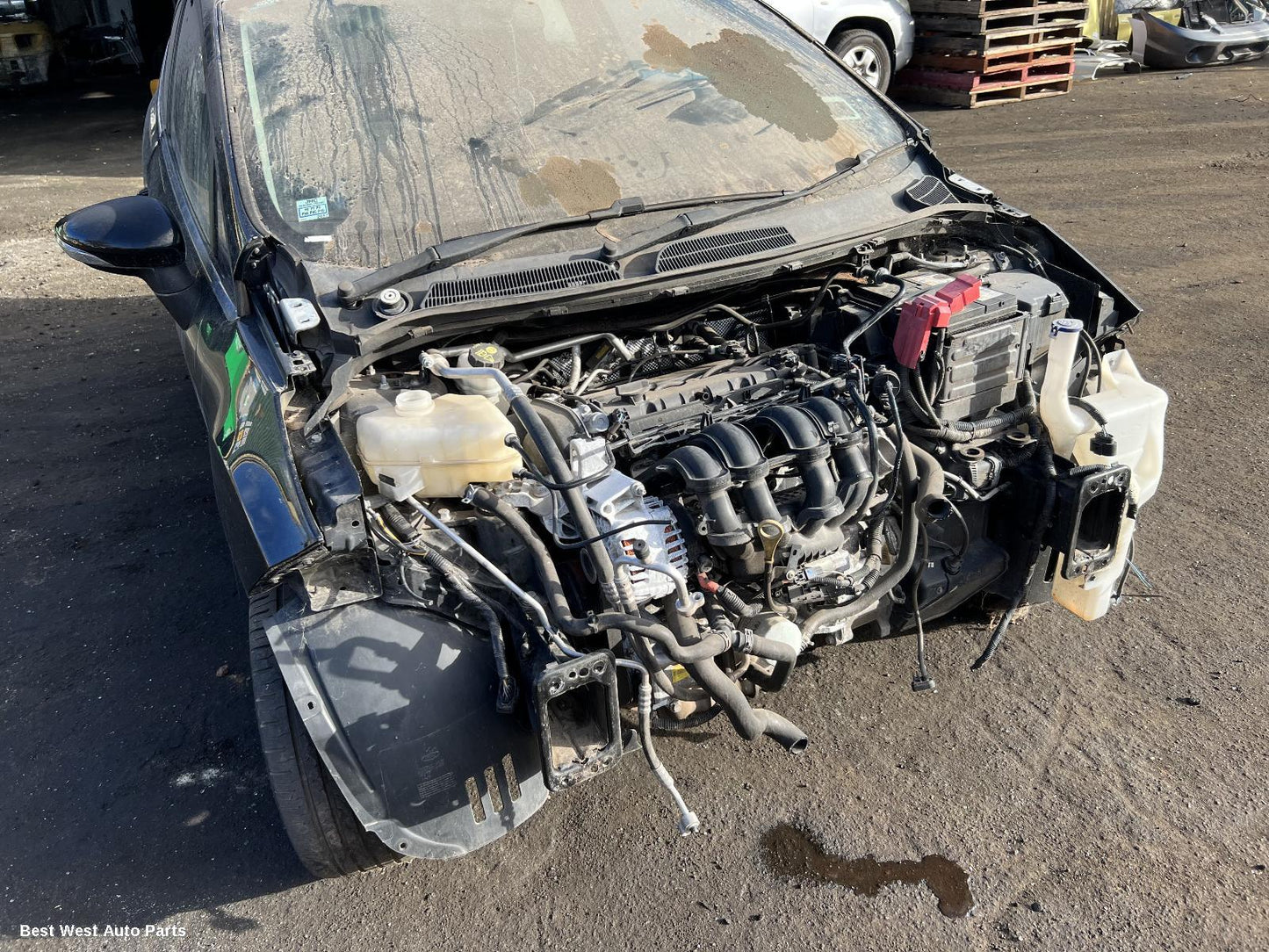 2008 FORD FIESTA Right Front Door Window