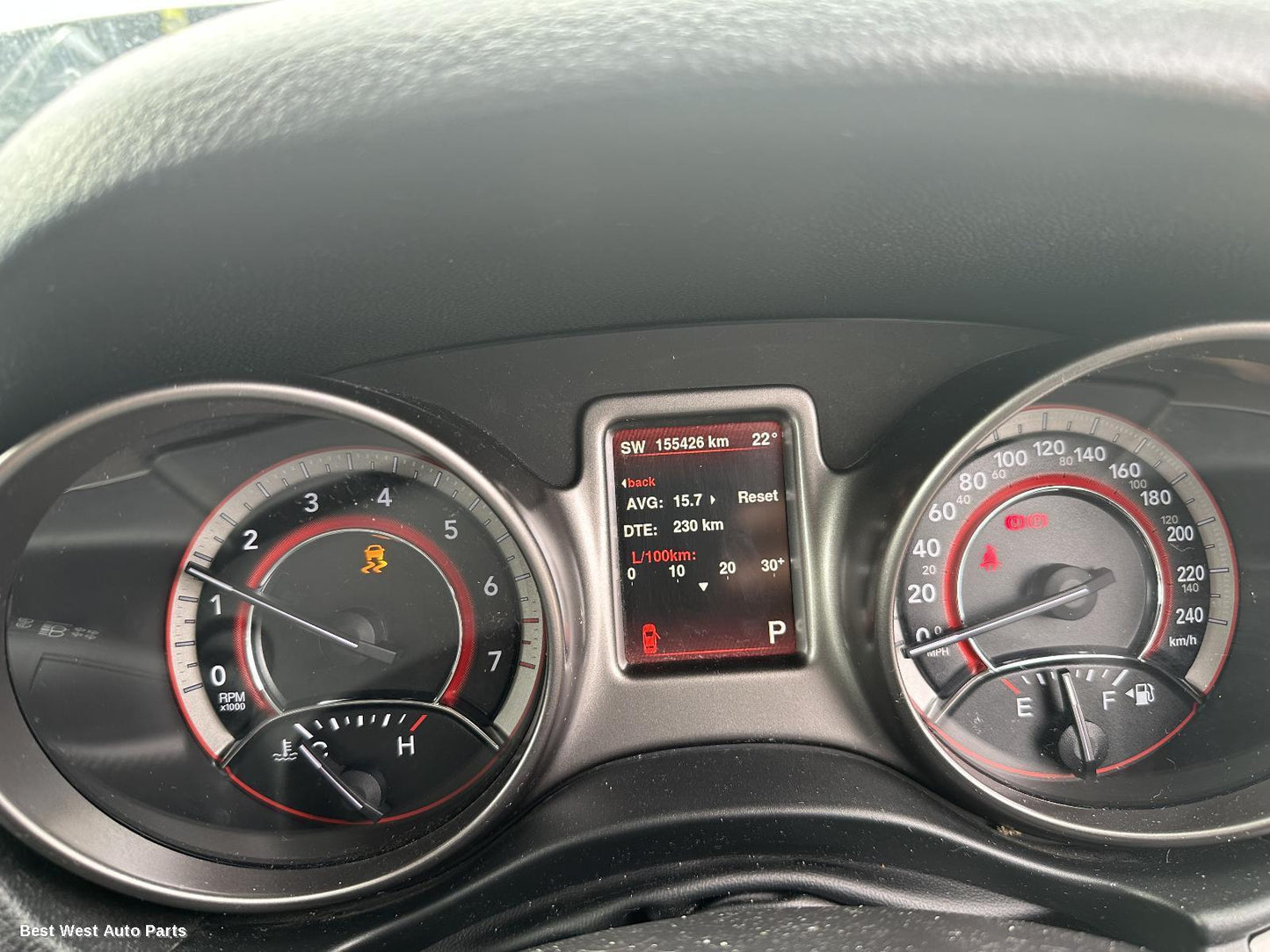 2015 FIAT FREEMONT Instrument Cluster