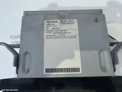 2015 TOYOTA COROLLA Radio/Cd/Dvd/Sat/Tv
